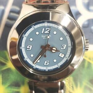 Swatch watch STARSHOOTER RESTYLED YNS405GC 2002 Irony Nabab New in case